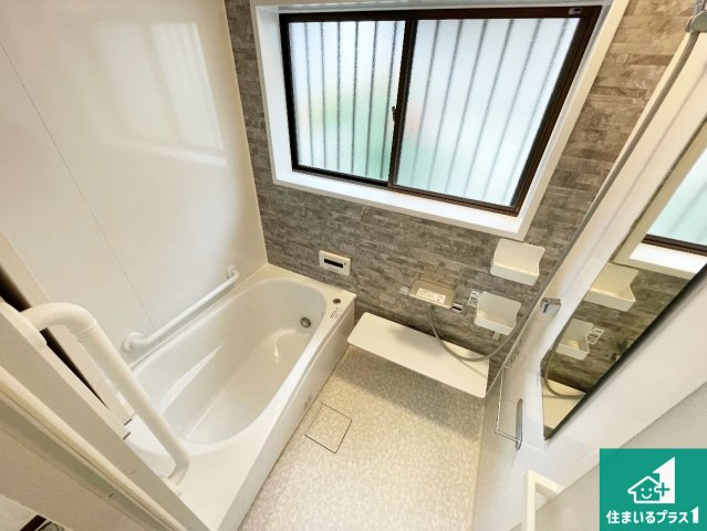 西宮市仁川百合野町　中古一戸建ての浴室|ゆったりと足を伸ばせる浴室は一日の疲れを癒してくれる大切な空間です♪