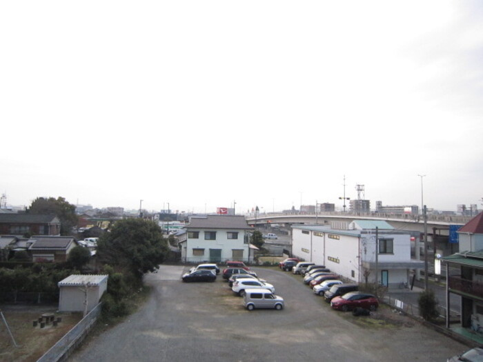 熊本市南区近見２丁目のアパートの展望