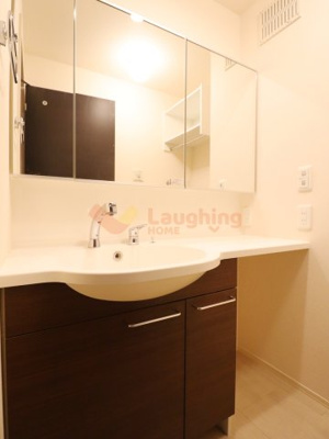 【洗面所】 | エントラール　A棟 | 洗面所です