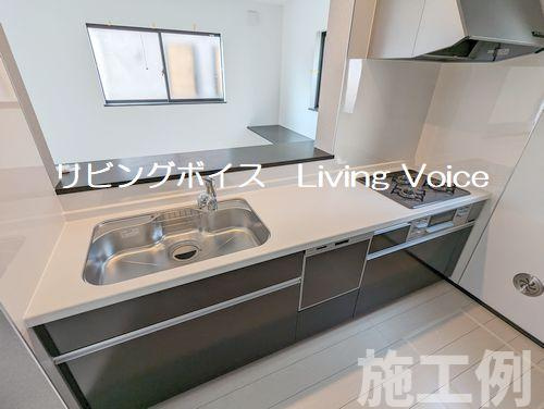 【キッチン】 | 【仲介手数料０円】平塚市広川　中古一戸建て　3号棟 | 平塚市広川　中古一戸建て