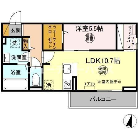 スリジエ水戸の間取り