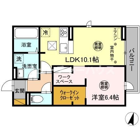 スリジエ水戸の間取り