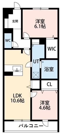 【間取り】 | グリーヴィラ柱曙