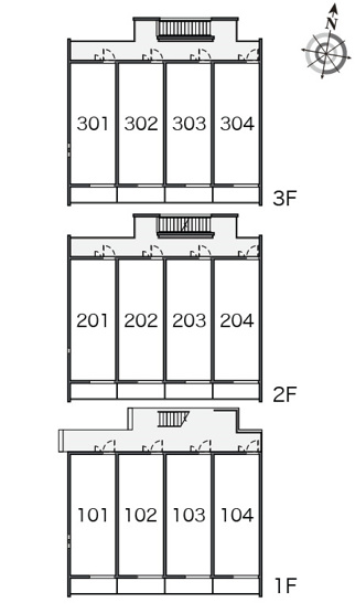 【区画図】 | ラルーチェ
