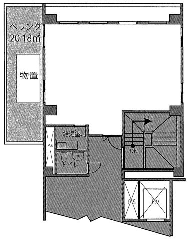 新橋第一ビル新館の間取り
