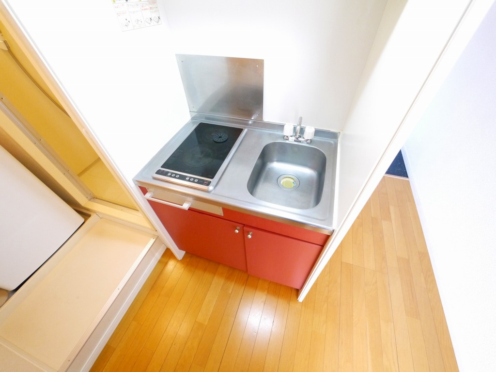 レオパレス奈良東のキッチン|きれいなキッチンです