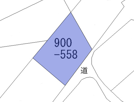 オリンポス三岳⑦の土地図