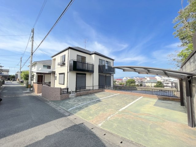 福岡市南区柏原の前面道路含む現地写真