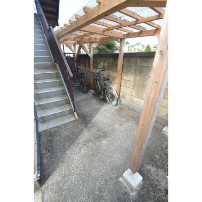 【その他共用部分】 | クロカワハイツ | 駐輪場