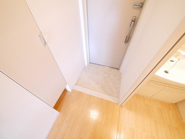 パールタウンの玄関|ゆったりとした玄関です