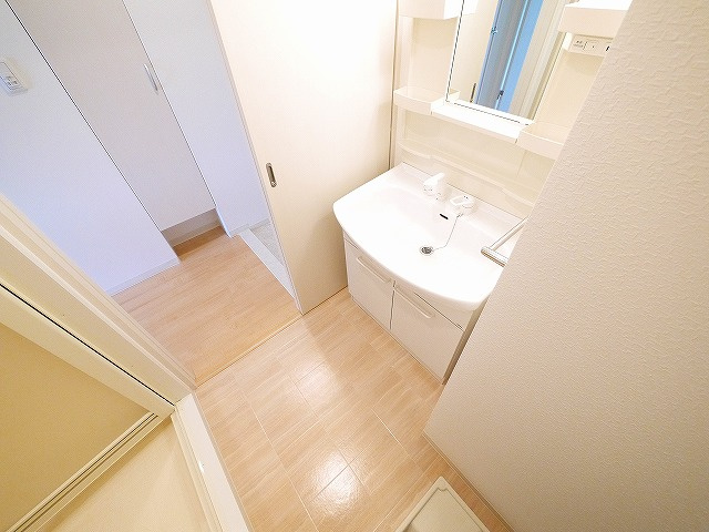 パールタウンの洗面所|洗面所です