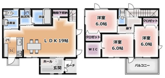 【間取り】 | 上堂　中古住宅