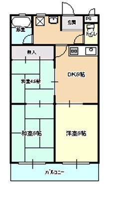 シャトー原山台の間取り