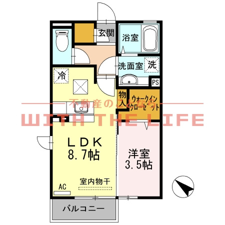 フェアプラッツの間取り