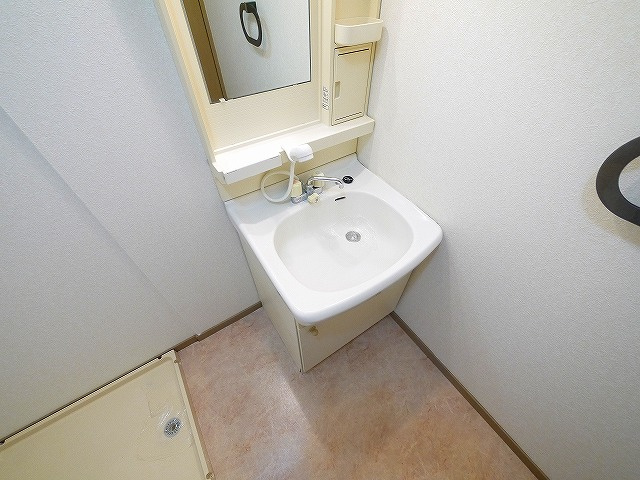 ラ・ショコラの洗面所|脱衣スペースもあります