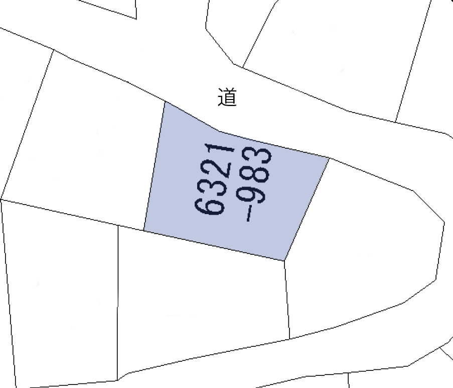 開田高原保健休養地⑤の土地図