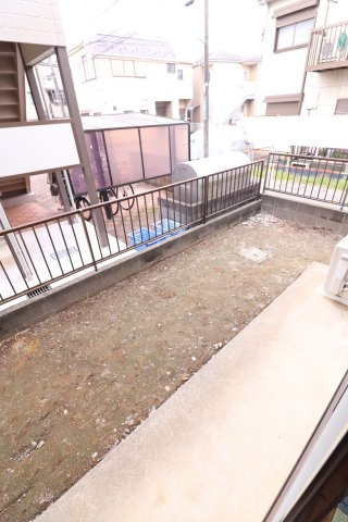 サニーハイツキタオカのバルコニー