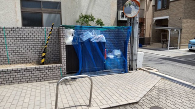 【設備】 | モア・ルミエール | 入居者専用のゴミ置き場です