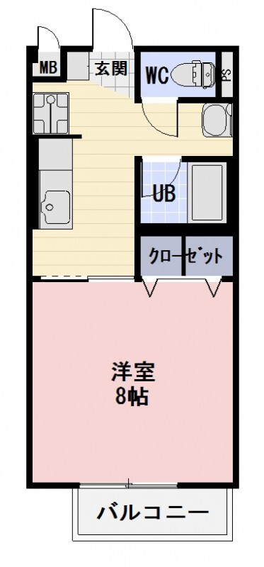 サープラスニュータナダの間取り