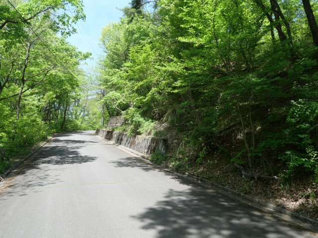 イトーピア小諸高原①の前面道路含む現地写真