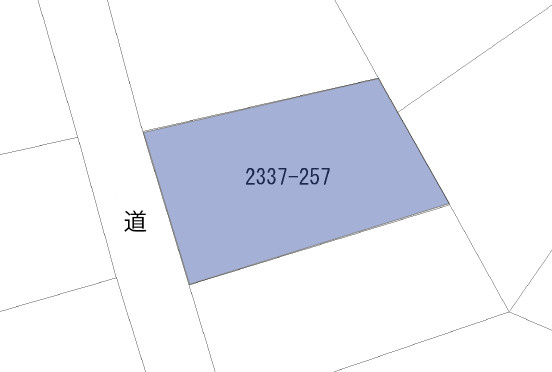 イトーピア小諸高原①の土地図