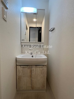 【洗面所】 | ララプレイス京町堀プロムナード | デザイン性に優れた洗面化粧台