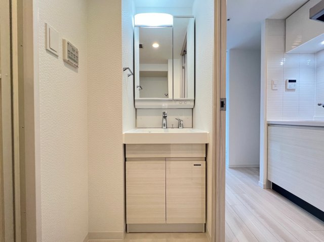 S-RESIDENCE難波大国町Deuxの独立洗面台