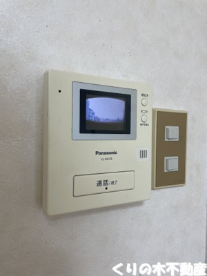 【セキュリティ】 | ライブタウン宝来 | モニター付きインターホン完備