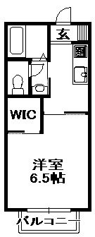 【間取り】 | パール有野Ⅱ | 間取りです