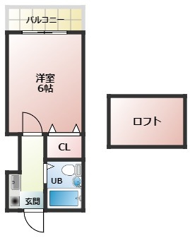 【間取り】 | ハイツ藤井寺