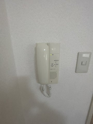 【セキュリティ】 | ノルデンハイム豊里 | 受話器付きインターホンです