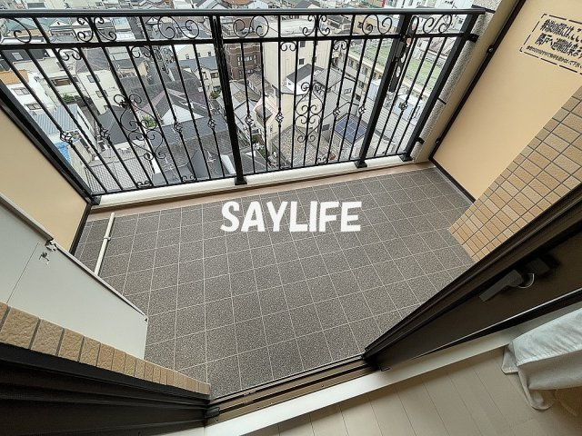 Luxe布施北Ⅱ（ラグゼ布施北Ⅱ）のバルコニー