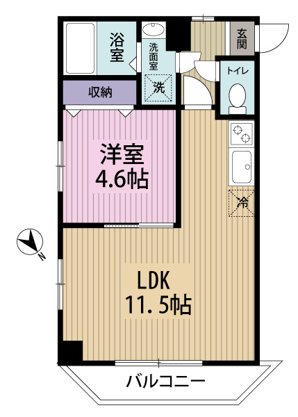 リビングも11.5帖と、広めです!!