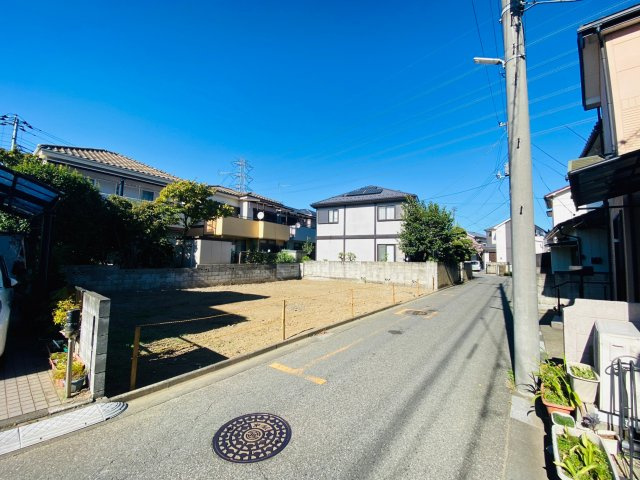 川越市寿町一丁目　売地の前面道路含む現地写真|南側約4.0ｍ公道