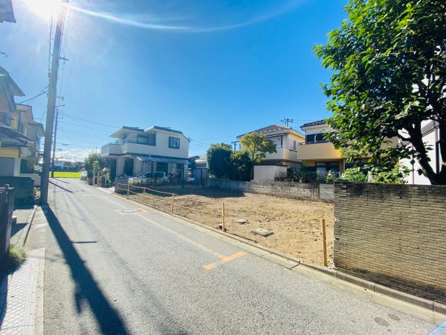 川越市寿町一丁目　売地の前面道路含む現地写真|南側約4.0ｍ公道