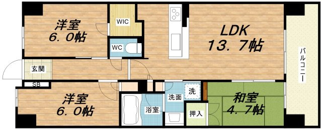 【間取り】 | 大阪ベイレジデンス