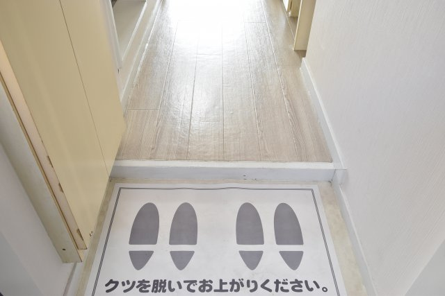 桜リバーテラスの玄関