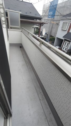 Kolet岩槻小溝のバルコニー|落ち着いた時間を過ごせるバルコニーです