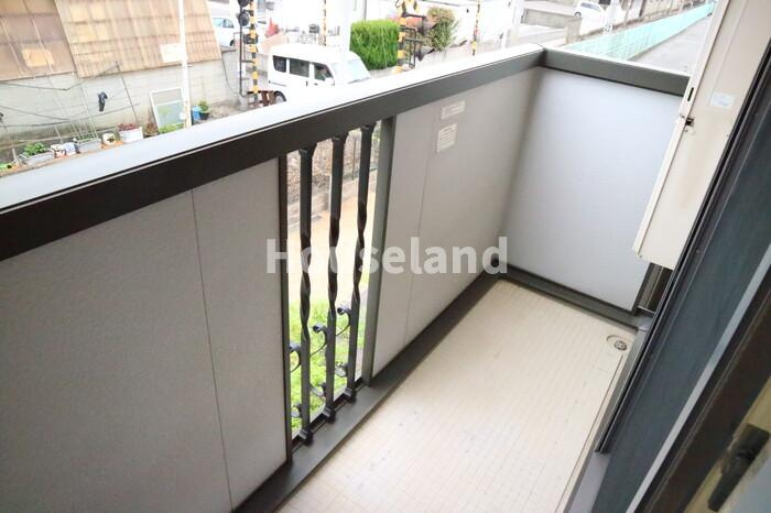 パーチェ寿のバルコニー