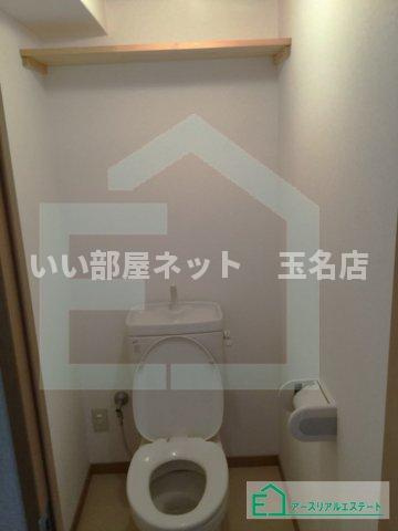 ピオーネハイツのトイレ|落ち着いたトイレです