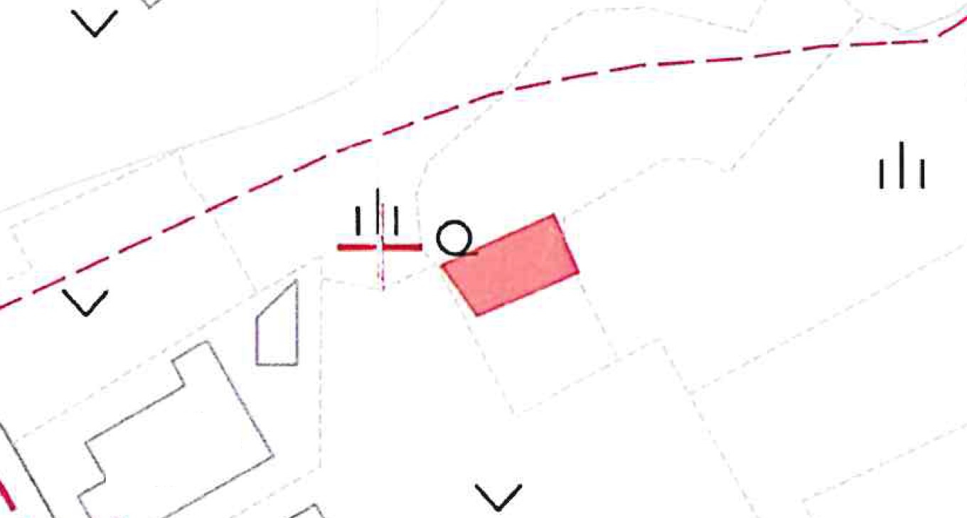 沖縄市嘉間良3丁目（墓地用地・約20坪）の土地図|土地図