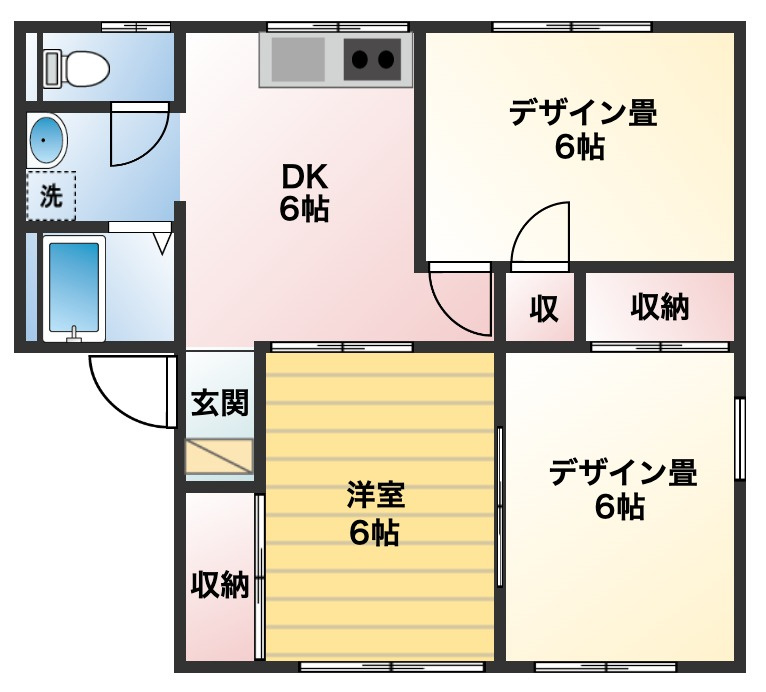 居心地が100点まんてんの間取り