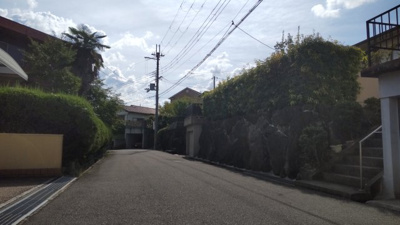 【前面道路含む現地写真】 | 奈良市登美ヶ丘5丁目～全１区画～