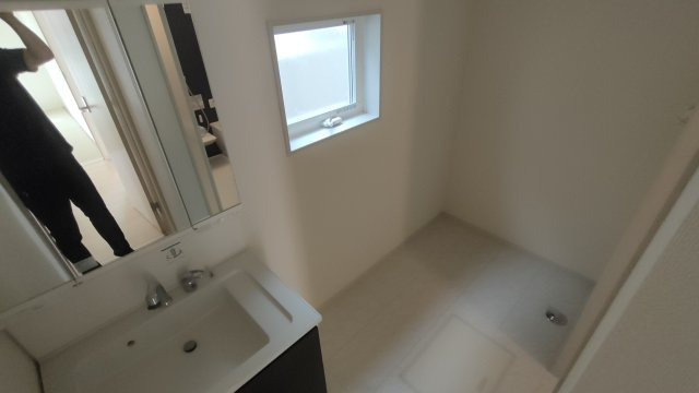 Kolet岩槻南辻の洗面所|忙しい朝には欠かせない洗面所です