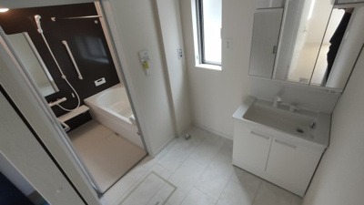 【洗面所】 | Kolet岩槻南辻 | 広い洗面スペース