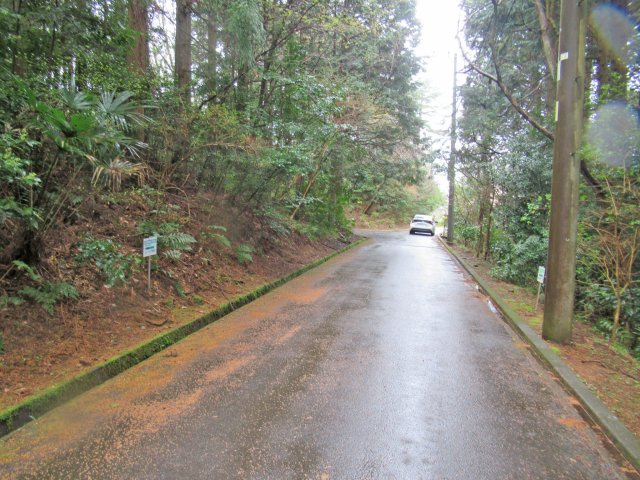 伊豆エメラルドタウン⑮の前面道路含む現地写真