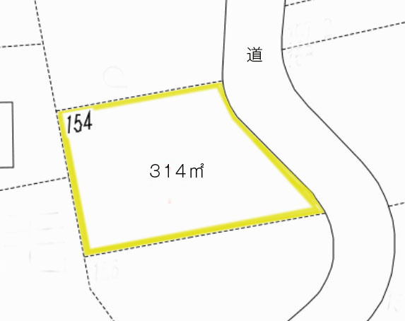 伊豆エメラルドタウン⑯の土地図