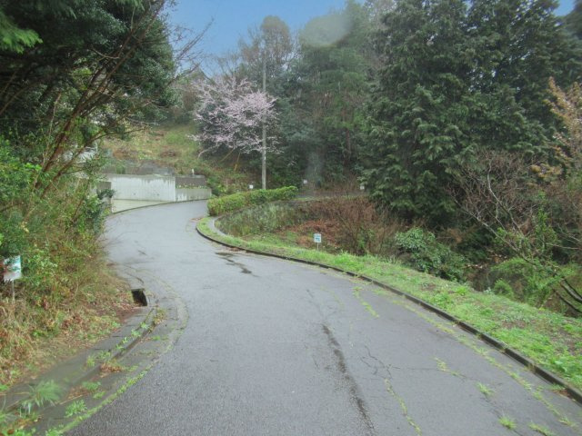 伊豆エメラルドタウン⑯の前面道路含む現地写真