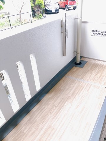 ラグナ幸町のバルコニー