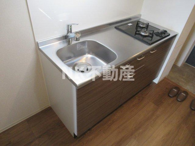 【キッチン】 | M'sマンション長栄寺（河内永和賃貸） | きれいなキッチンです